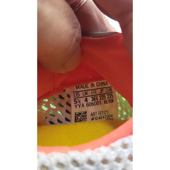 Adidas Stella McCartney x Ultraboost Active Colorblock Running Womens Size 5.5 - Picture 8 of 9